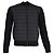 Canada Goose Hybridge Knit Jacket in Black Merino Wool