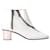 Acne Studios – Marlie – Stiefel mit Reißverschluss aus weißem Leder  ref.1069298