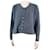 Autre Marque Dark grey cashmere cardigan - size M  ref.1069413