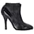 Dolce & Gabbana Botins de salto alto em couro preto  ref.1069433