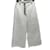 Autre Marque NON SIGNE / UNSIGNED  Trousers T.International M Cotton White  ref.1069448