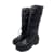 DIOR  Boots T.eu 38 leather Black  ref.1069452