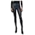 Jitrois Black skinny zipped cuffs leather trousers - size FR 34  ref.1069546