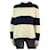 Autre Marque Blue and yellow striped jumper - size S Wool  ref.1069573