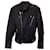 Alexander Mcqueen Biker Jacket in Black Leather Pony-style calfskin  ref.1069670