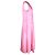Victoria Beckham Midikleid aus rosa Viskose - Ansicht 3
