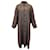 Marc by Marc Jacobs Co Prince of Wales Check Long Coat in Brown Wool   ref.1069701