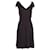 Prada Midi Length Dress in Black Acetate Cellulose fibre  ref.1069705