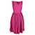 Vivienne Westwood Vestido con cuello cuadrado en algodón rosa  ref.1069706