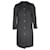 Abrigo superior con botones de Prada en lana color carbón Gris antracita  ref.1069748