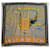 Corte quadrado de Hermès de Gala Taupe Seda  ref.1069757
