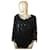 Autre Marque Sequin blouse Black Pearl  ref.1069759