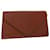 LOUIS VUITTON Pochette Epi Art Déco Marron M52633 Auth LV 53876 Cuir  ref.1069895