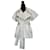 veste portefeuille kimono Gucci vintage. Laine Angora Blanc  ref.1070069