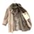Autre Marque tamanho de casaco de shearling vintage 54 Marrom Couro  ref.1070255