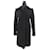 PRADA black coat in virgin wool  ref.1070264