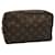 Louis Vuitton Monogram Trousse Toilette 23 Clutch Bag M47524 LV Auth 53039 Cloth  ref.1070313