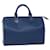 Louis Vuitton Epi Speedy 30 Bolso De Mano Toledo Azul M43005 LV Auth 53604 Cuero  ref.1070320