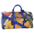LOUIS VUITTON Masters Collection Bandoulière Keepall 50 Sac Gauguin Auth 52948A Bleu Marine  ref.1070382