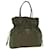 PRADA Shoulder Bag Nylon Khaki Auth ep1672  ref.1070403