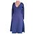 Reiss Kleid Blau Viscose