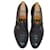 Berluti scarpa eccessiva “single fibbia”. Nero Pelle  ref.1070430