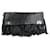 Prada Black fringed shoulder bag Leather  ref.1070471