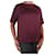 Autre Marque Purple short-sleeved silk top - size M  ref.1070473