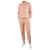Autre Marque Korallenfarbenes Set aus Sweatshirt und Jogginghose – Größe XXS Pink Baumwolle  ref.1070483