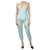 Stella Mc Cartney Set pigiama con top e pantaloni in seta blu - taglia S  ref.1070487