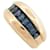 VINTAGE CARTIER ODIN CRB RING4001052 In yellow gold 18K 6 SAPPHIRE GOLD RING Golden  ref.1070792