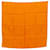 NEUF VINTAGE FOULARD CHRISTIAN DIOR 47 CARRE 70 EN SOIE ORANGE SILK SCARF  ref.1070931