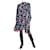 Isabel Marant Vestido de seda floral com detalhes de babados e bainha múltipla - tamanho FR 36 Multicor  ref.1070949