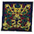 Hermès HERMES CARRE 90 LE MORS A LA CONETABLE Scarf Silk Navy Auth ac2187 Navy blue  ref.1071366