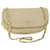 BALLY Chain Quilted Shoulder Bag Leder Beige Auth ep1717  ref.1071378