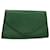 Bolsa Clutch LOUIS VUITTON Epi Art Deco Verde M52634 Autenticação de LV 52968 Couro  ref.1071381