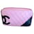 Chanel Cambon Rosa Agnello Pelle  ref.1071495