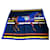 Hermès "Caballo en la portada" Azul marino Cachemira  ref.1071508