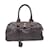 Yves Saint Laurent Bolso satchel Muse Bowler de cuero gris topo  ref.1071595