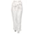 Autre Marque Un pantalon, leggings Coton Blanc  ref.1071622