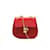 Chloé Leather & Suede Mini Drew Crossbody Bag Red Pony-style calfskin  ref.1071849