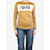 Bella Freud Goldglitzernder Pullover – Größe XS Golden - Ansicht 2