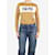 Bella Freud Goldglitzernder Pullover – Größe XS Golden - Ansicht 4