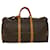 Louis Vuitton Keepall 45 Brown Cloth  ref.1071938
