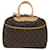 Louis Vuitton Deauville Brown Cloth  ref.1071955