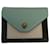 Céline wallet in green tricolor smooth calf leather  ref.1072025
