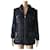 Chanel-Jacke aus schwarzem Lurex mit CC-Logo-Knöpfen Tweed  ref.1072113