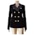 Balenciaga Blazer Jacket in Black Velvet  ref.1072135