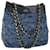 BALLY Chain Shoulder Bag Canvas Blue Auth bs8267 Cloth  ref.1072331