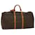 Louis Vuitton Monogram Keepall 55 Boston Bag M41424 LV Auth 53981 Cloth  ref.1072363
